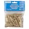 12 Packs: 50 ct. (600 total) Tiny Wood Clothespins by Creatology™